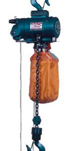 NPK RHL500 Air Hoist c/w 3 metre lift pull cord control