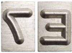 Pryor 1mm Interchangeable Type single Characters